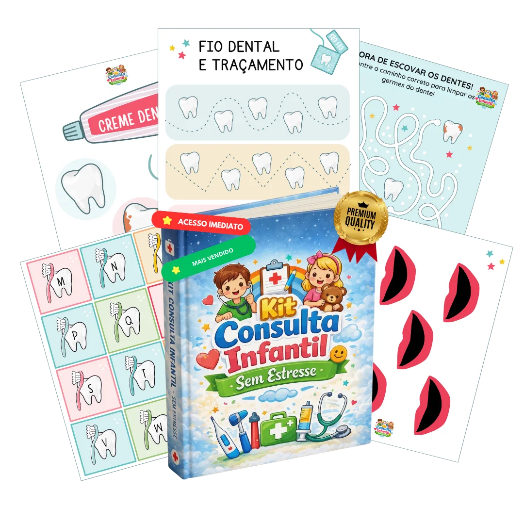 Kit Consulta Infantil Sem Estresse